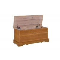 Coaster Furniture 4695 Rectangular Cedar Chest Honey